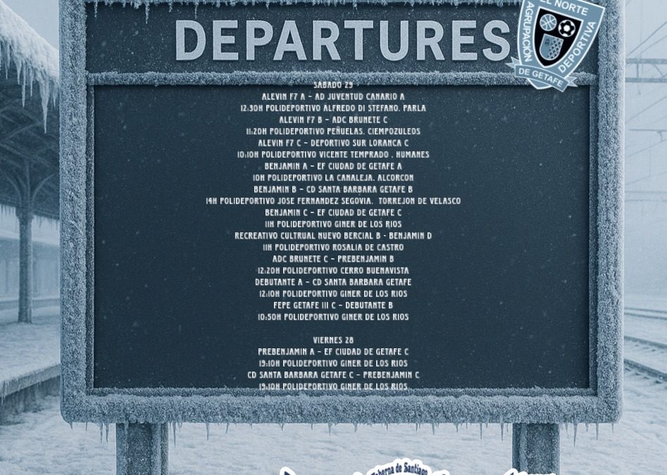 HORARIOS 28,29 Y 30 DE NOVIEMBRE