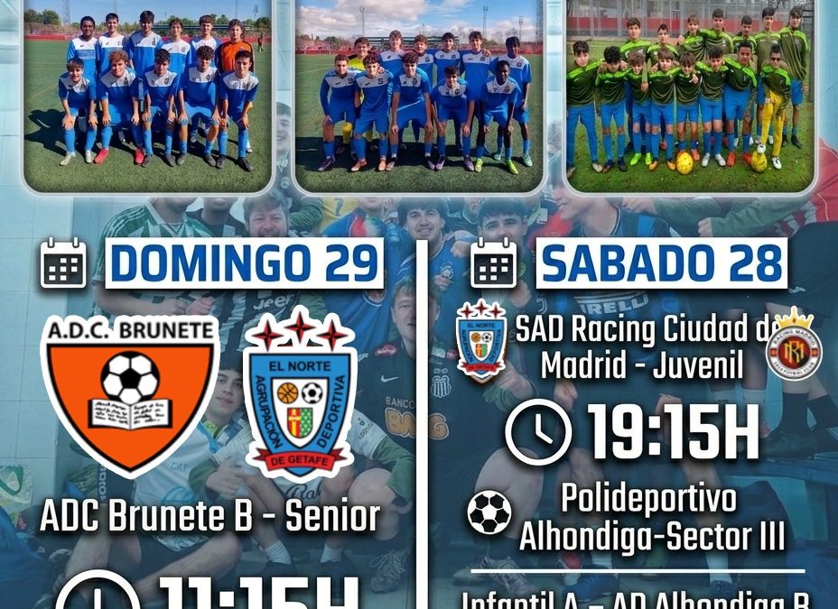 HORARIOS&nbsp;28 y 29 DE MARZO&nbsp;